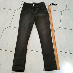 Arizona jeans gray denim/spandex kids size 14 slim